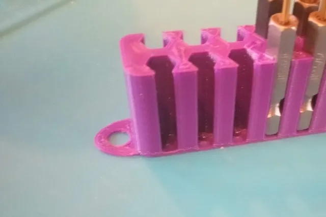 Hex Shank Bit Holder Parametric with Tab option remix