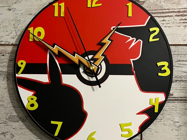 Pokeball Clock