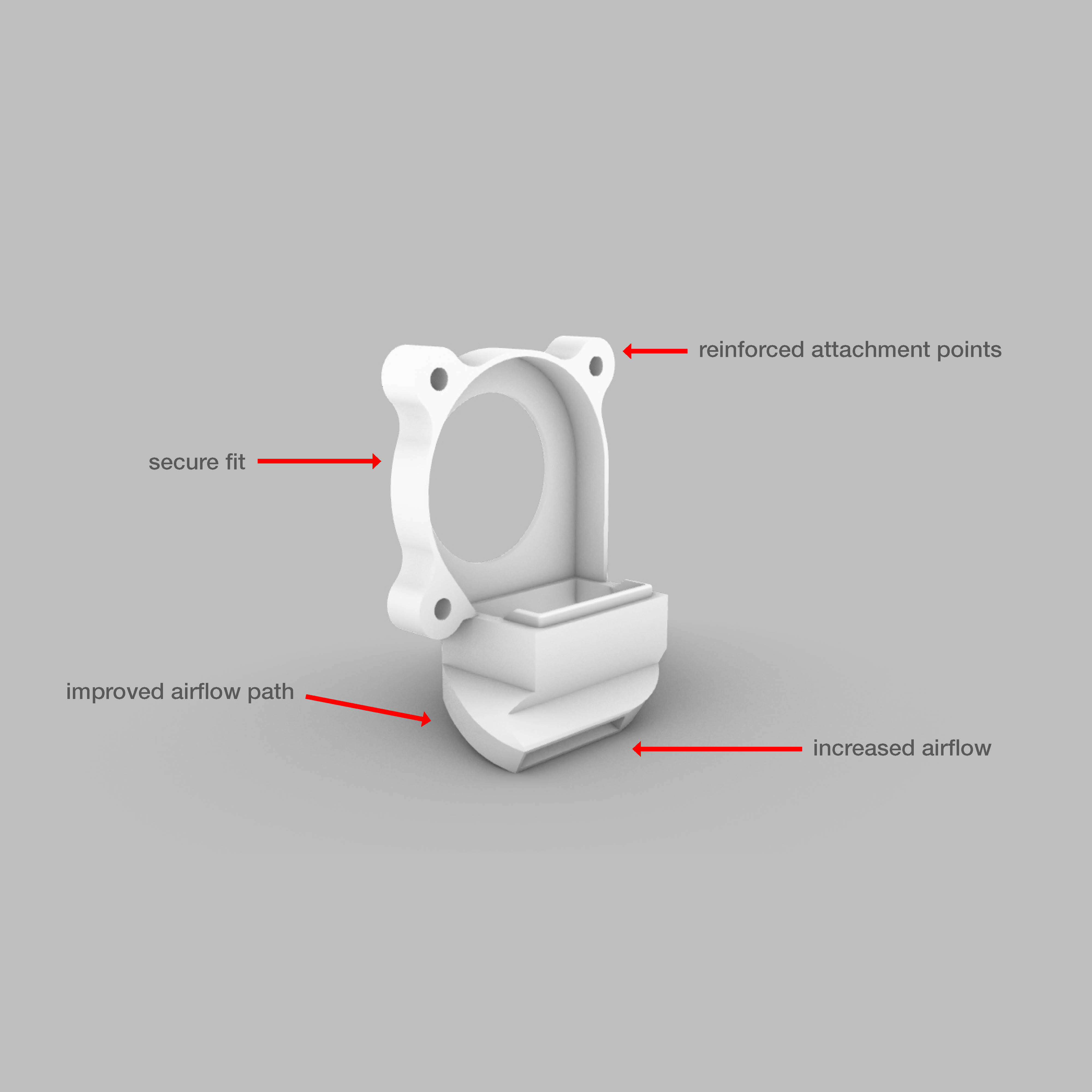 Fan Duct for Creality CR-10 Max