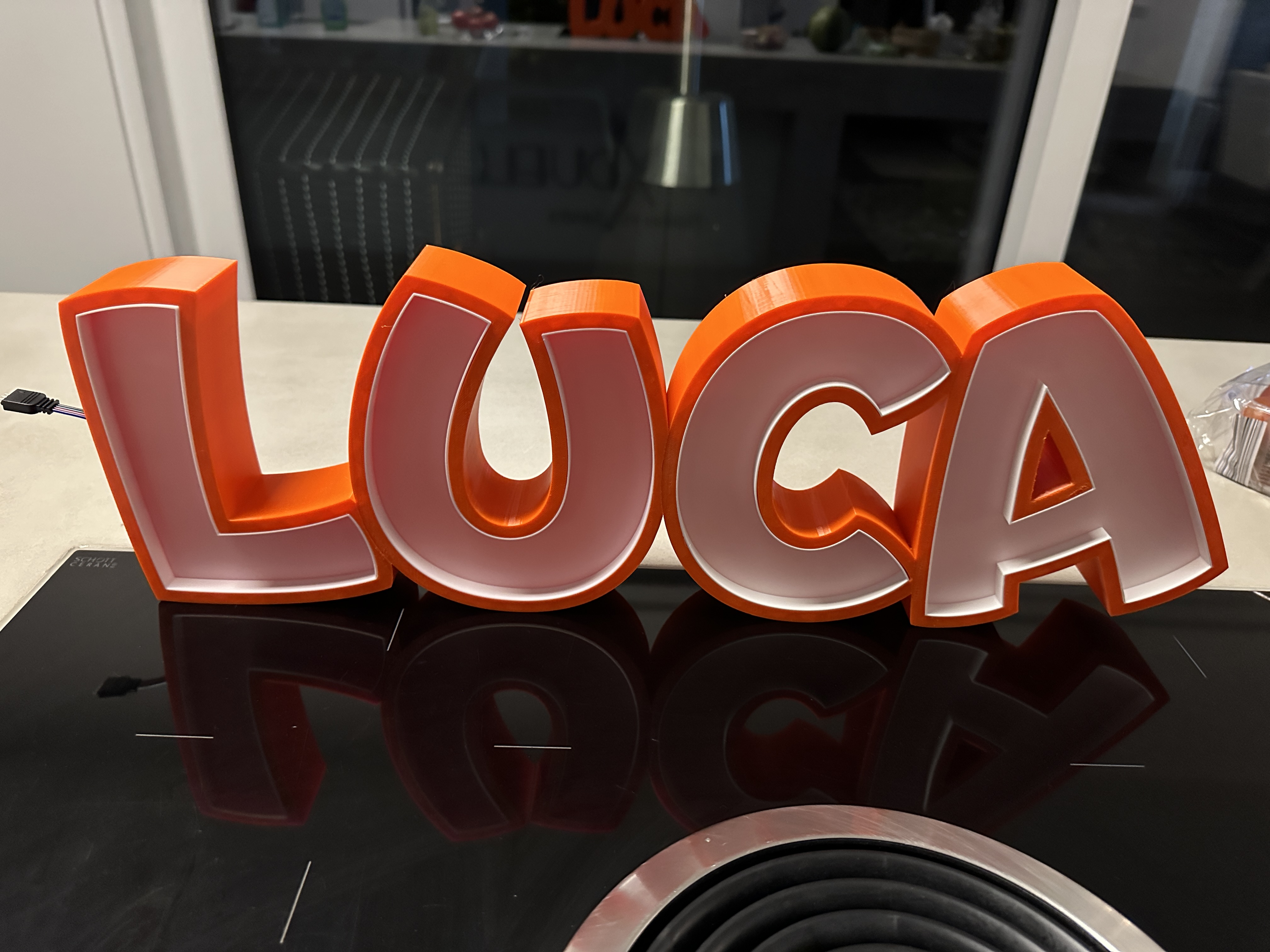 LUCA LED- Namenslampe (Name lamp)