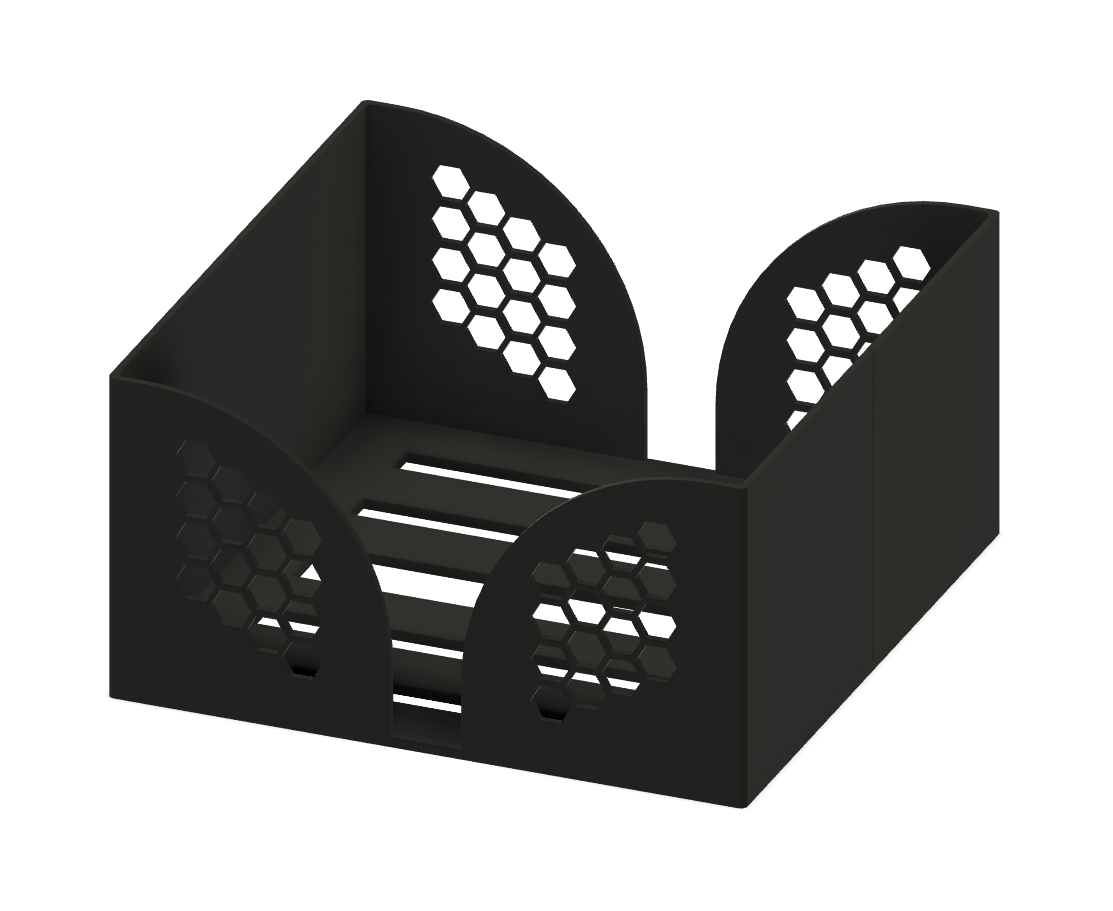paper napkin holder with some hexa in there :)
