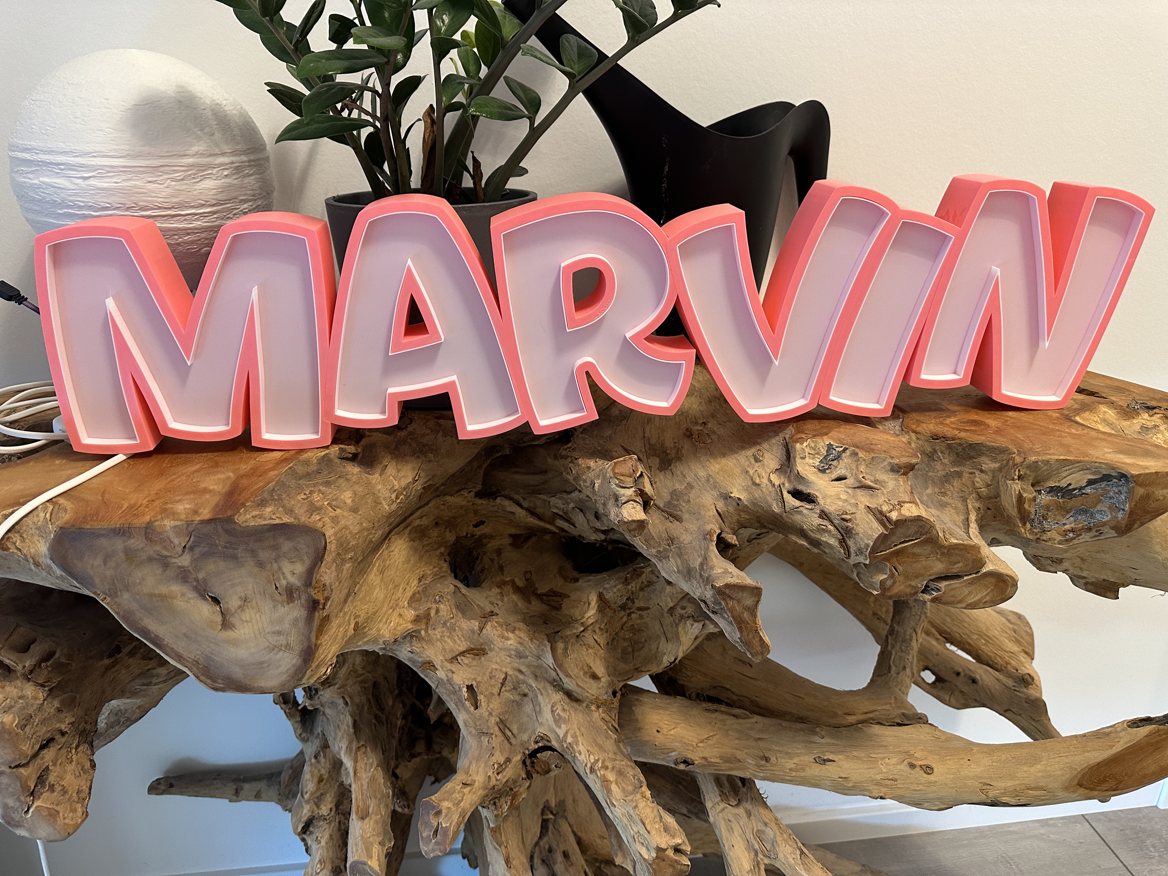 MARVIN LED- Namenslampe (Name lamp)