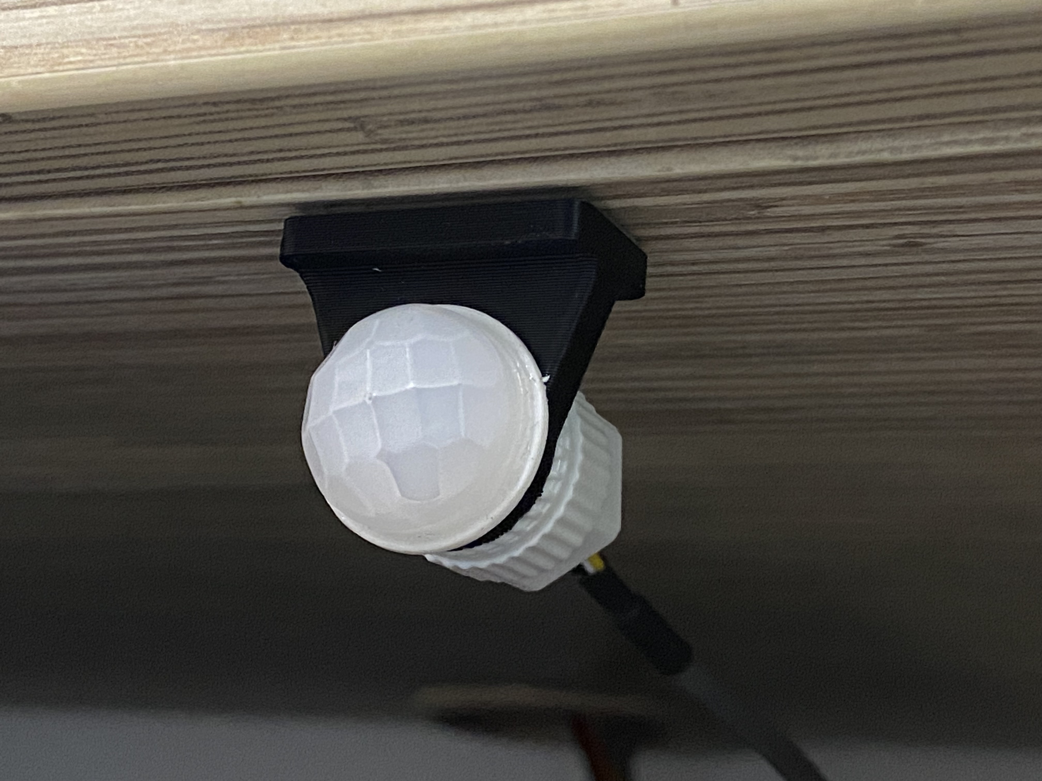 mounting bracket for the PIR sensor 12/24V