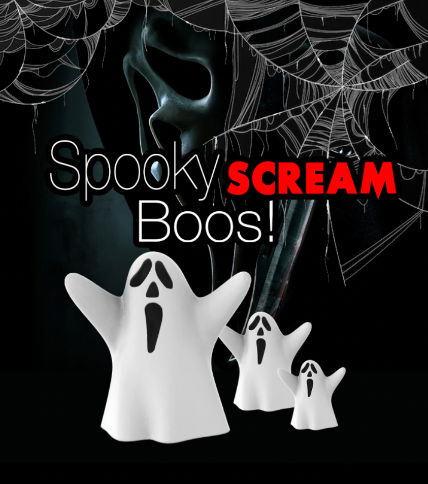 Ghosts - Spooky Boos! Scream!!