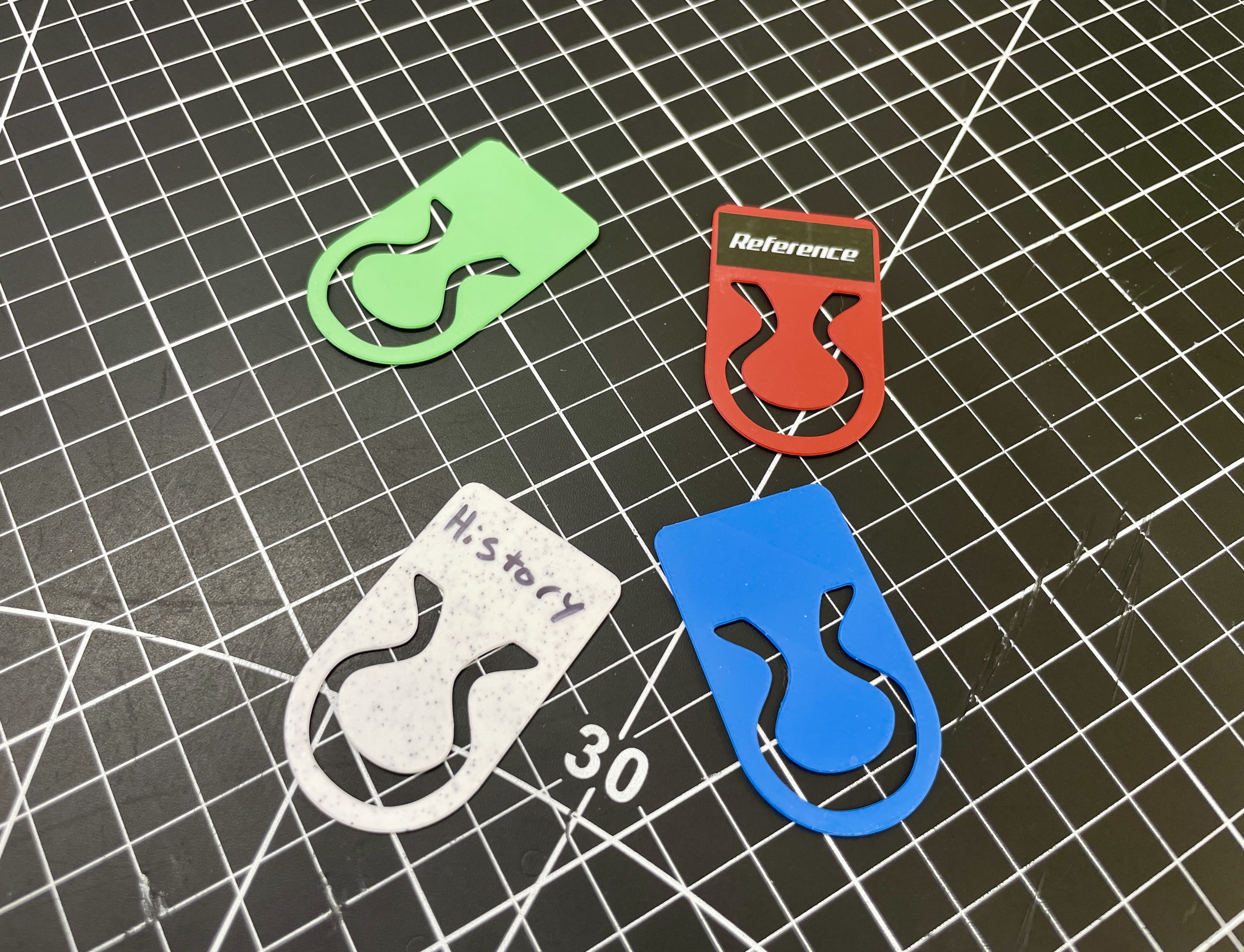Miniatura 2 do modelo 3D Tab Bookmarks