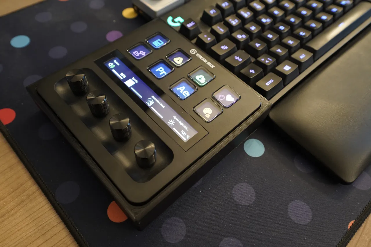 Stream Deck Plus Flat Mount by skate702 | Download free STL model