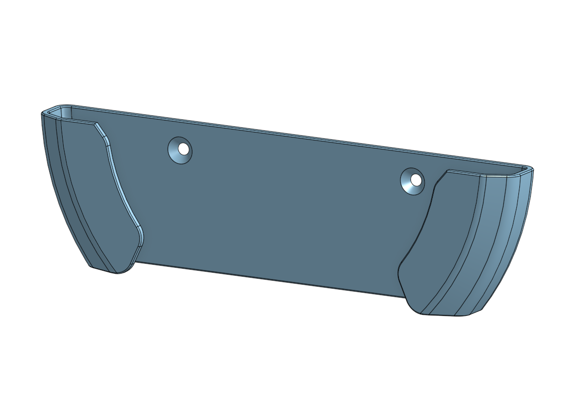 Disc Golf Wall Mount (Type 1) by Eclsnowman Download free STL model