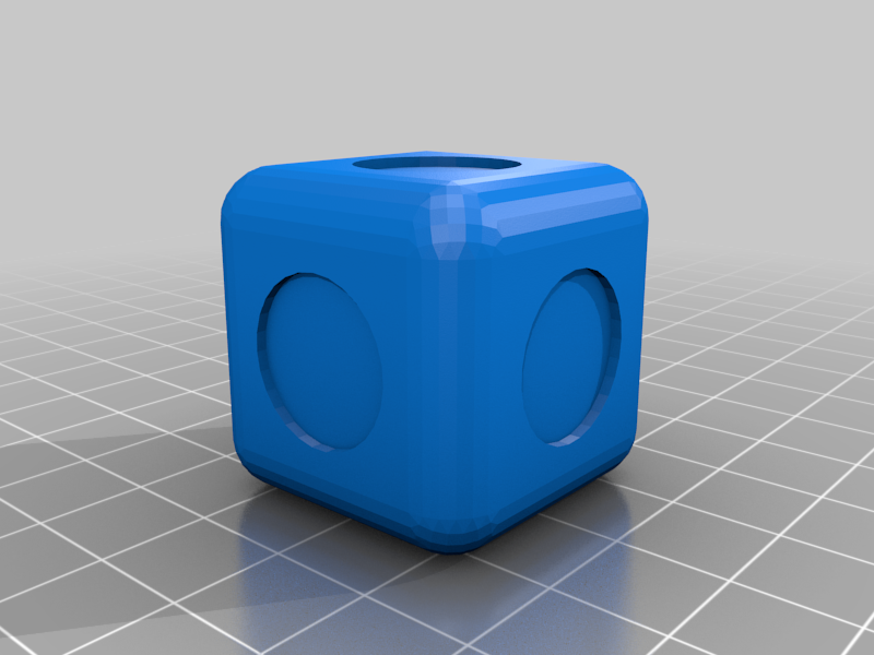 Miniatura 3 do modelo 3D Colored Dice
