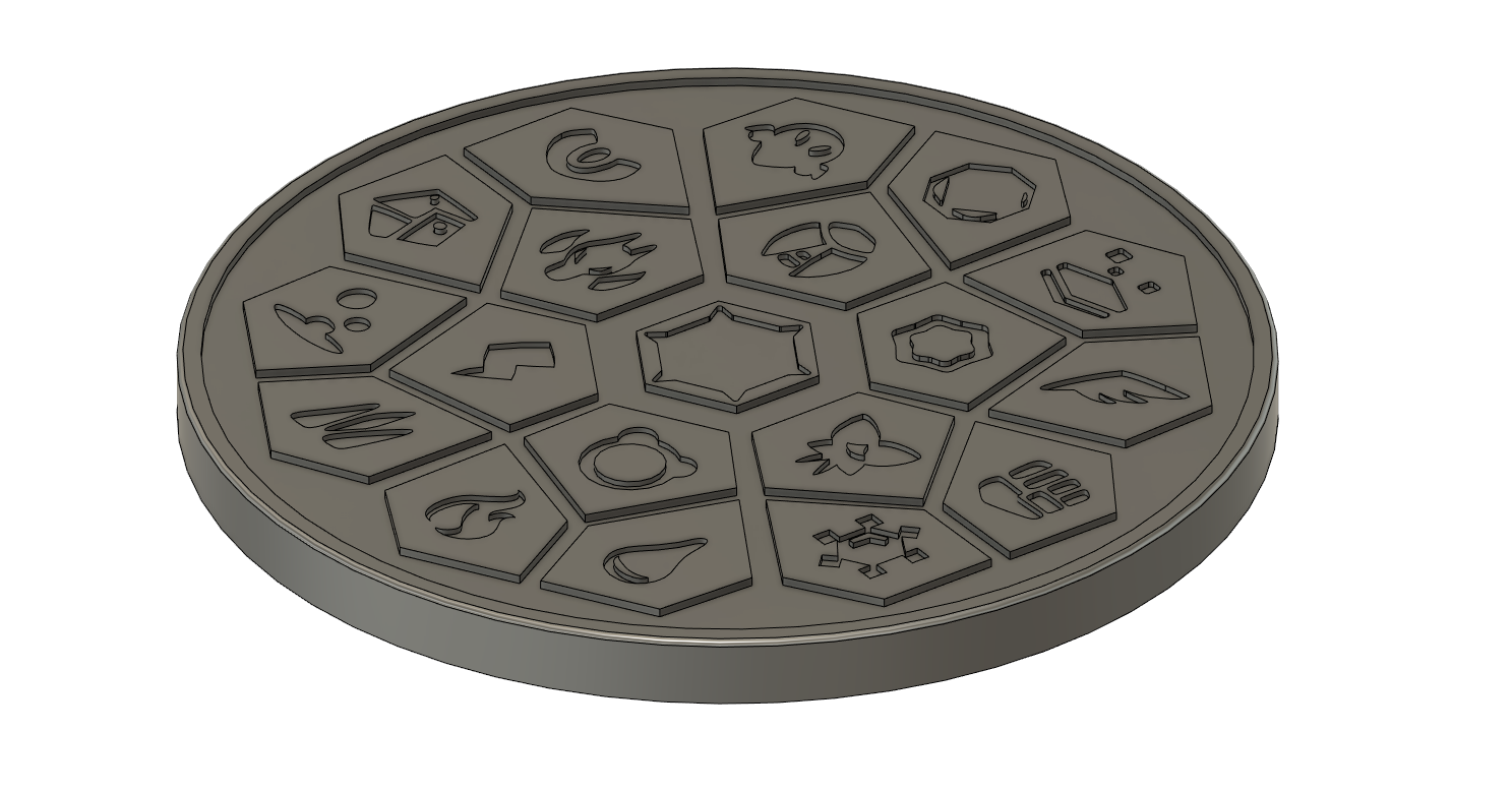 Pokemon Type Coaster