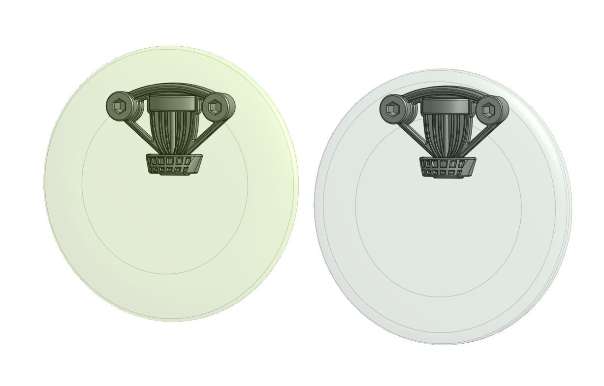 Disc Golf Wall Mount (Type 2) by Eclsnowman Download free STL model