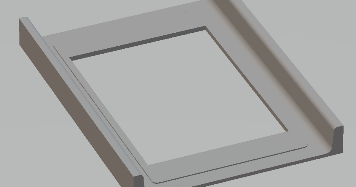 Drip tray holder for Rancilio Silvia coffee machine by PeKlo Download