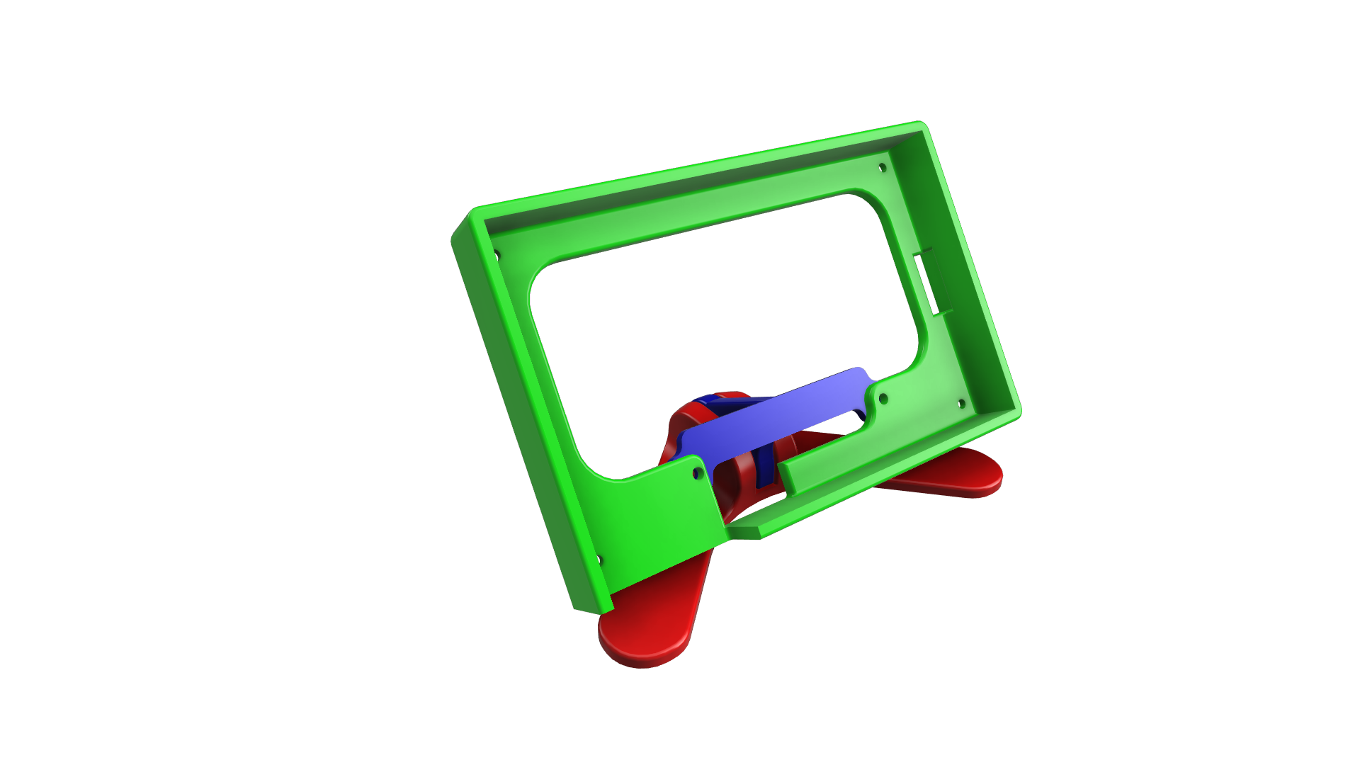 BTT PI TFT50 v2.1 Case with Stand by Derrough Download free STL model