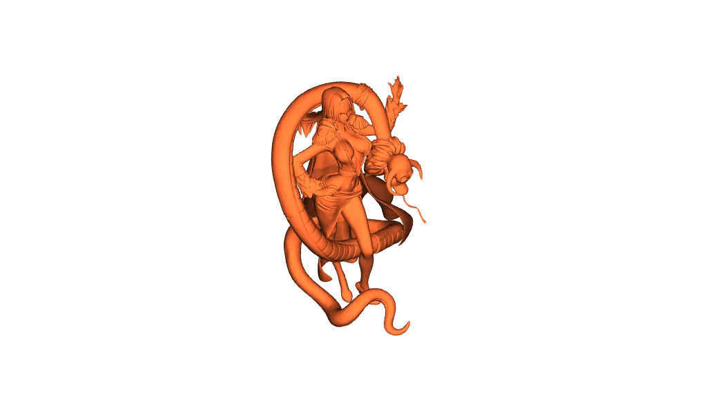 Boa Hancock One Piece 3d Model Printable by GyLogic, Download free STL  model