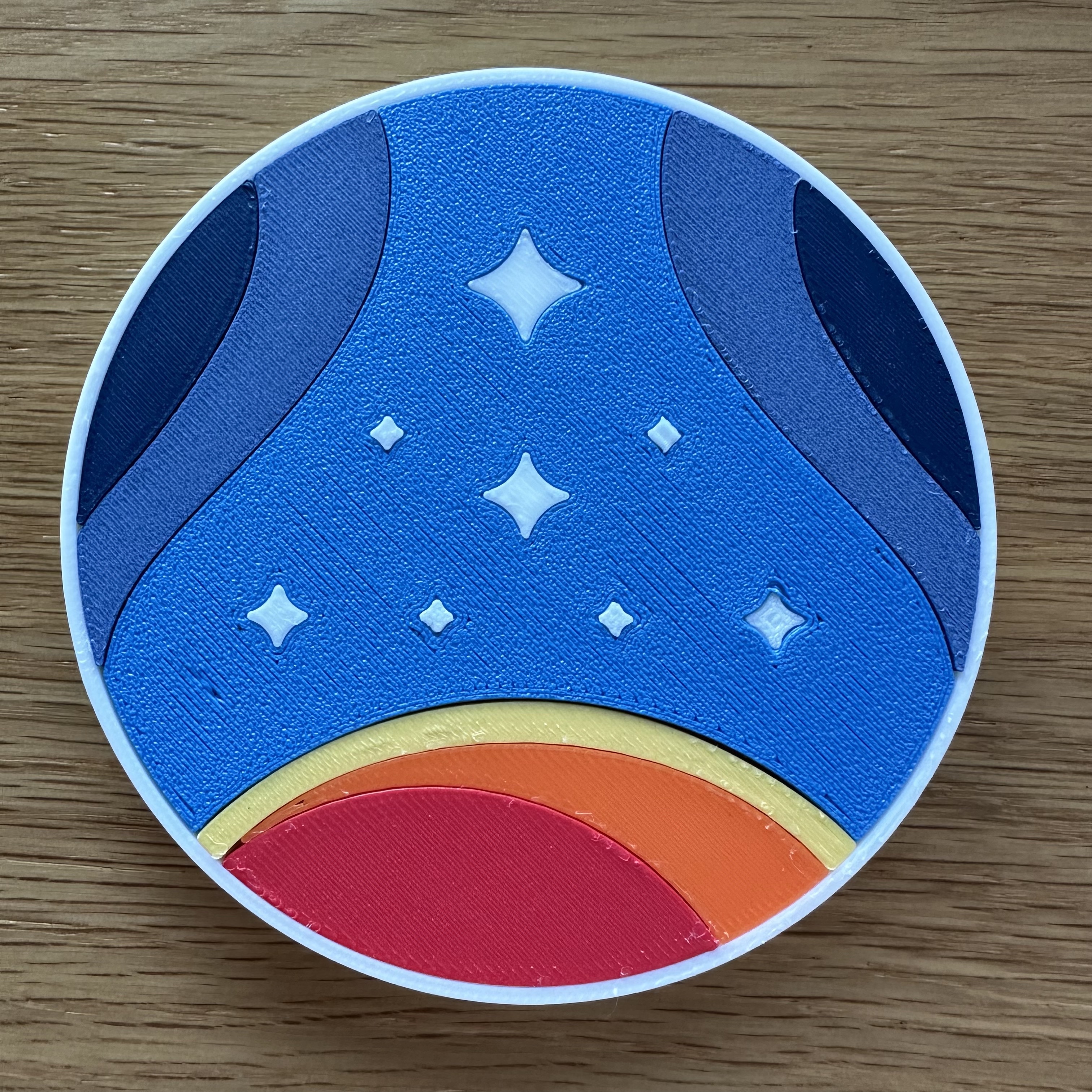 Starfield coaster remix with sides