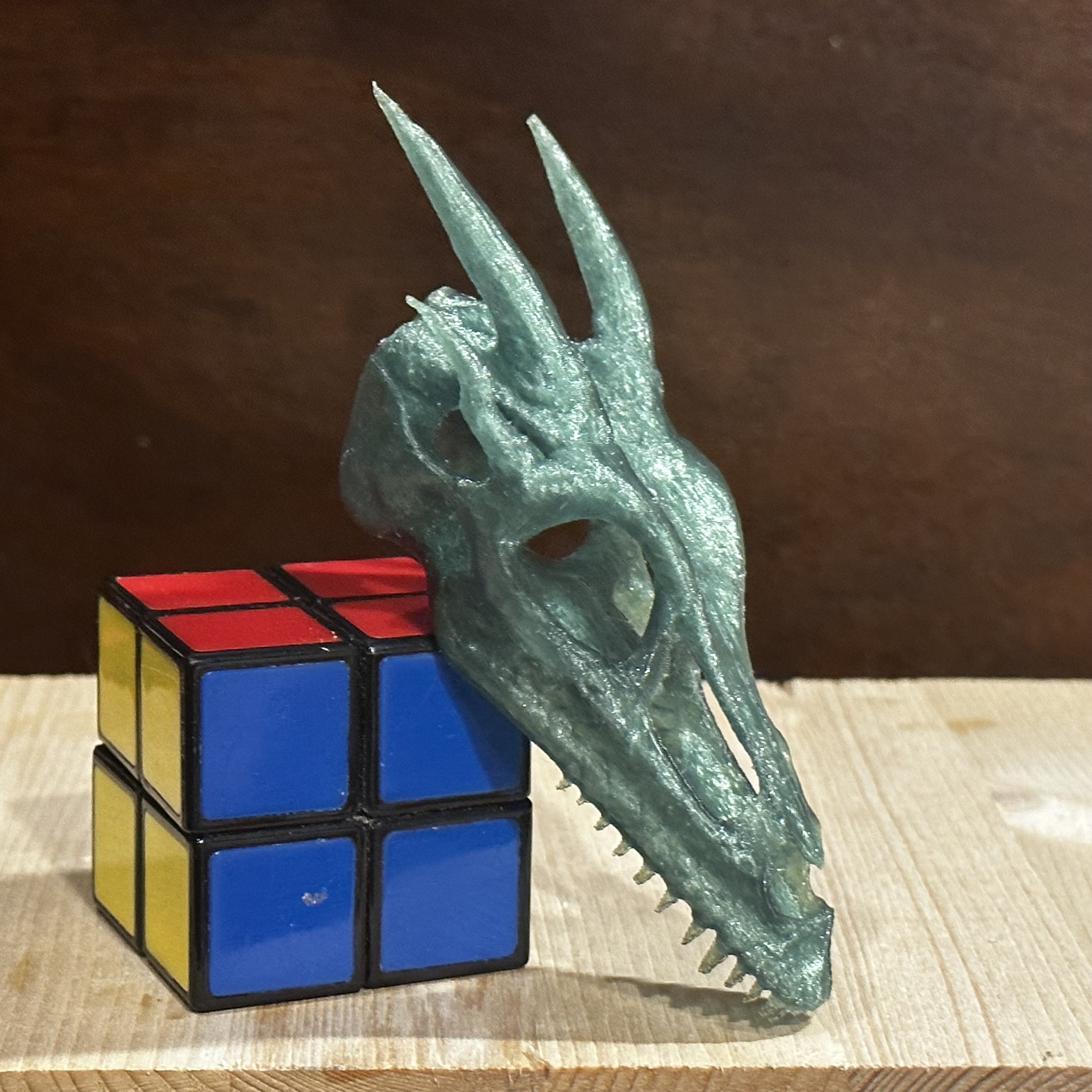 Miniatura 5 do modelo 3D Dragon Skull