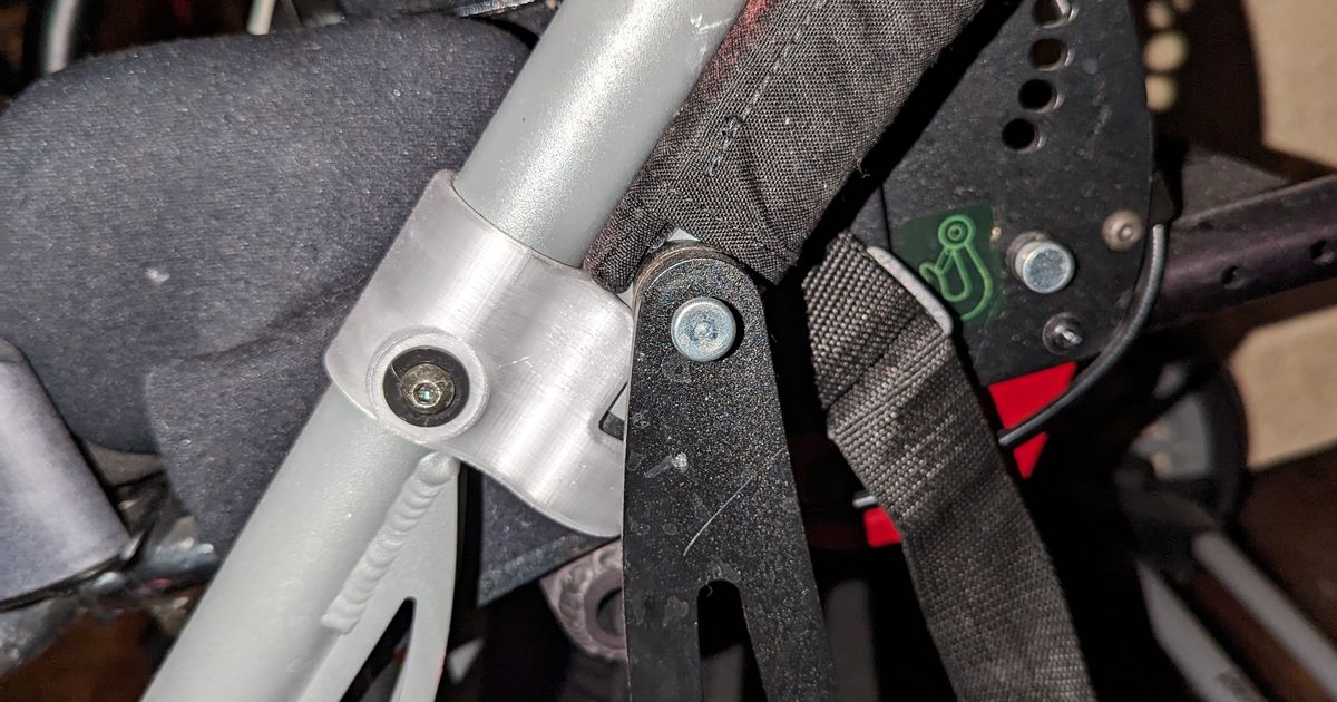 Convaid Wheelchair Collapse Lock by Gearhead Download free STL model