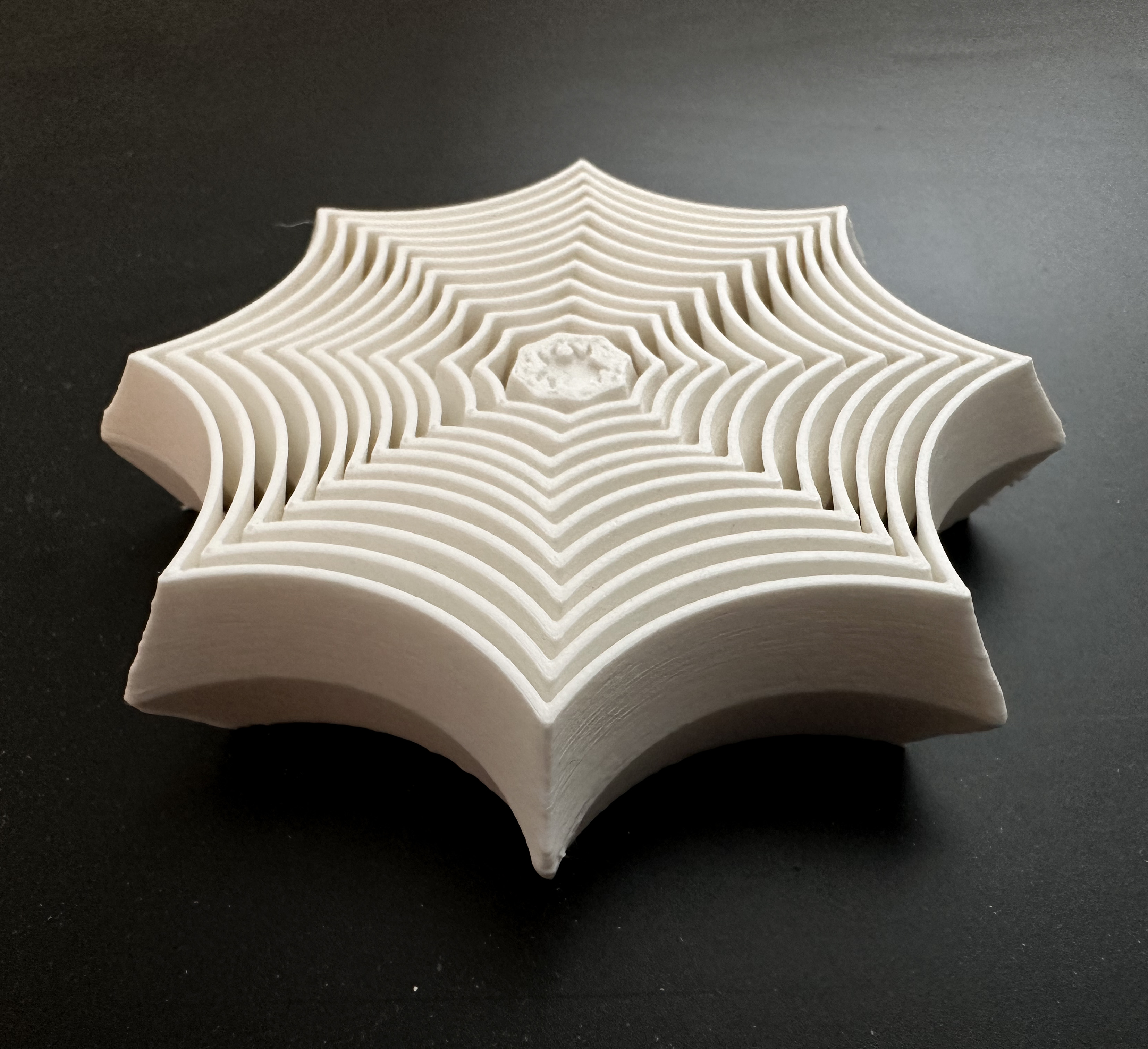 Miniatura 3 do modelo 3D Spiderweb Layered Fidget