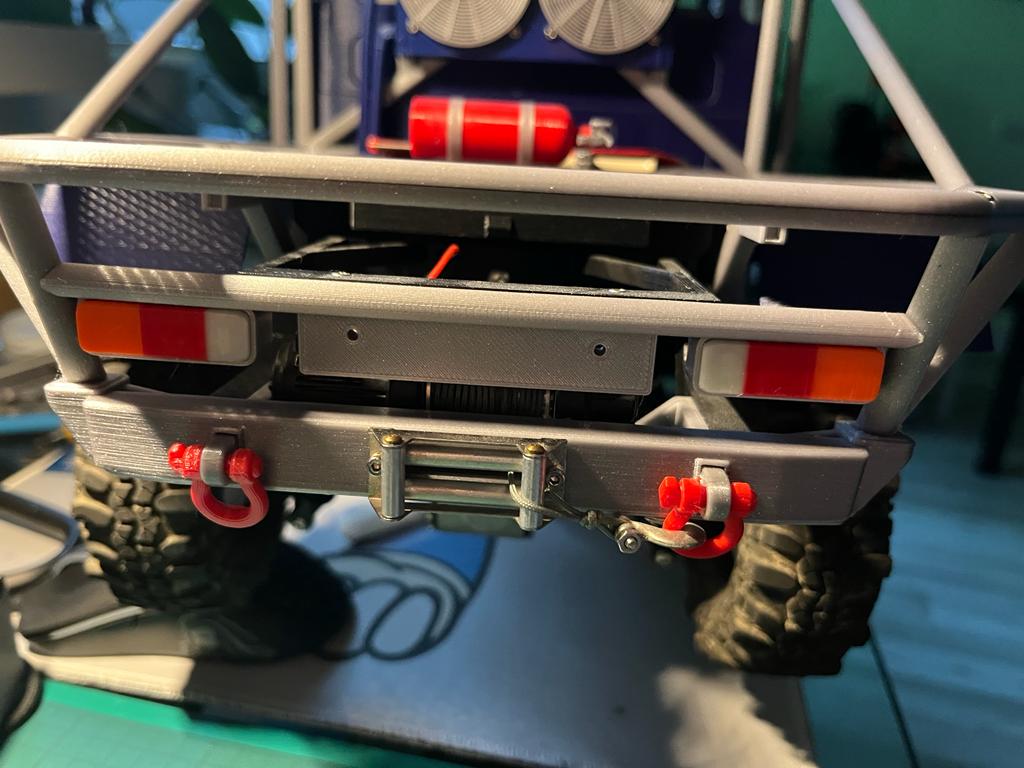Rear bumper for Winch Truck for AliWinch