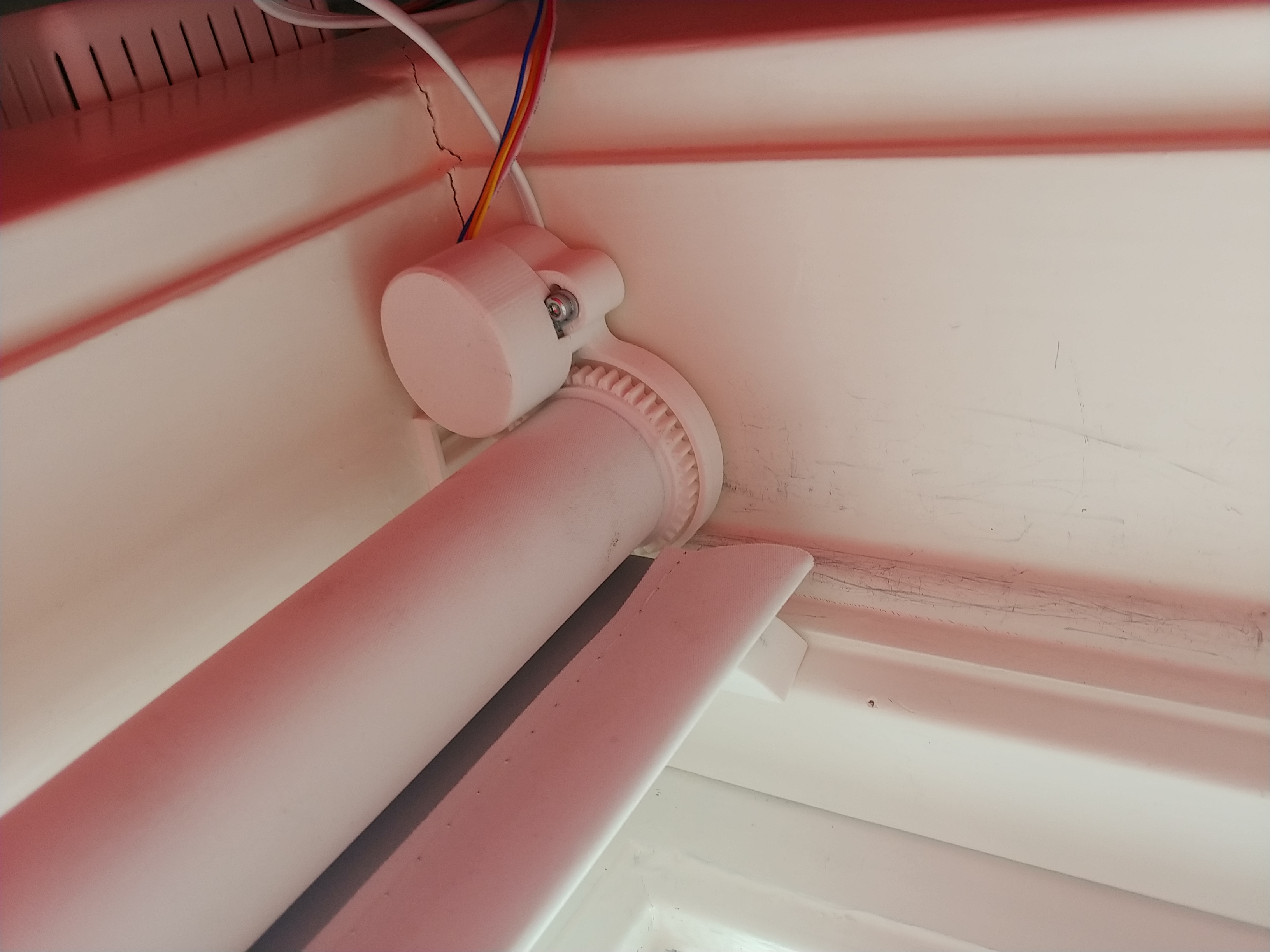 Electric Roller Blind Conversion by Knatte Anka Download free STL