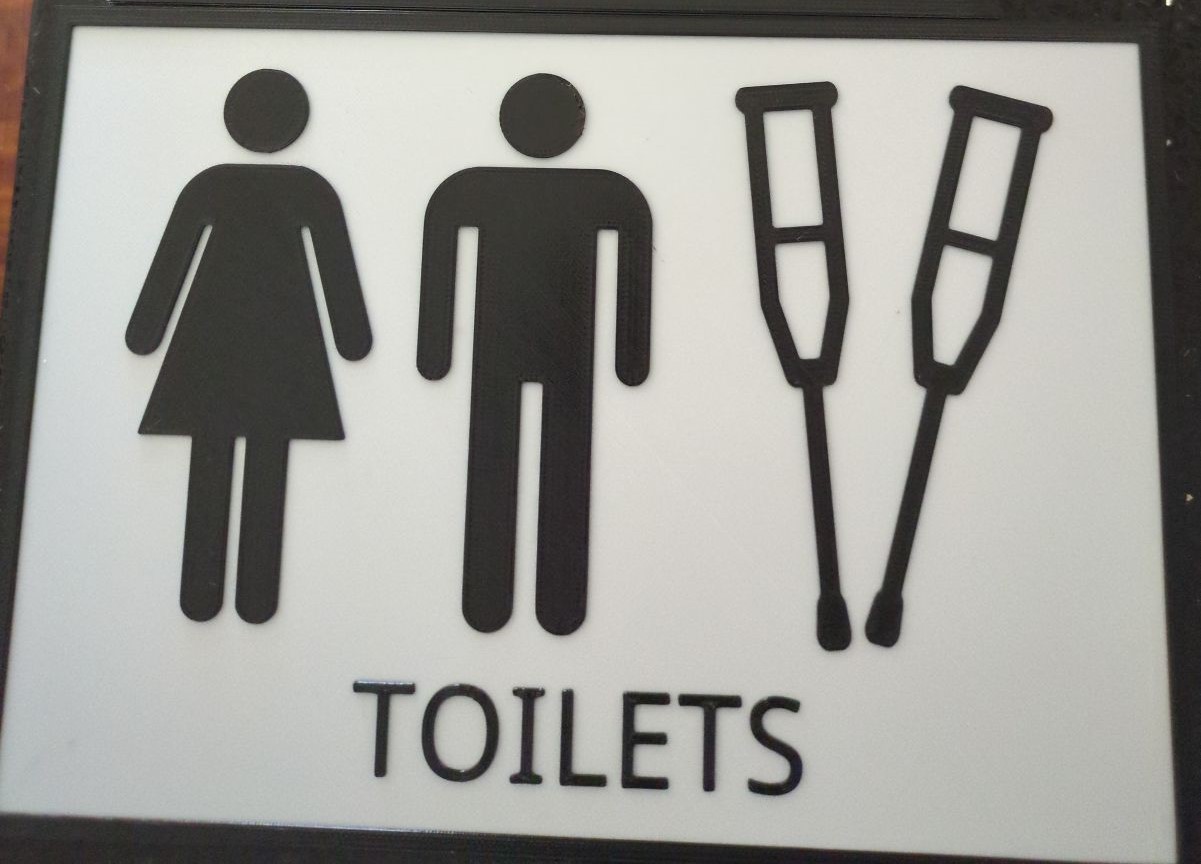 Toilet signs by Shaun Reid Download free STL model Printables com Toilet signs by Shaun Reid Download free STL model Printables com
