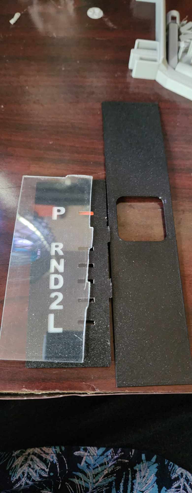 1989-1992 (at least) Toyota Corolla and/or Geo Prizm Shift indicator and dust protector