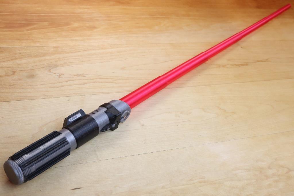 Collapsing Sith Lightsaber (dual extrusion) by 3D Printing World ...