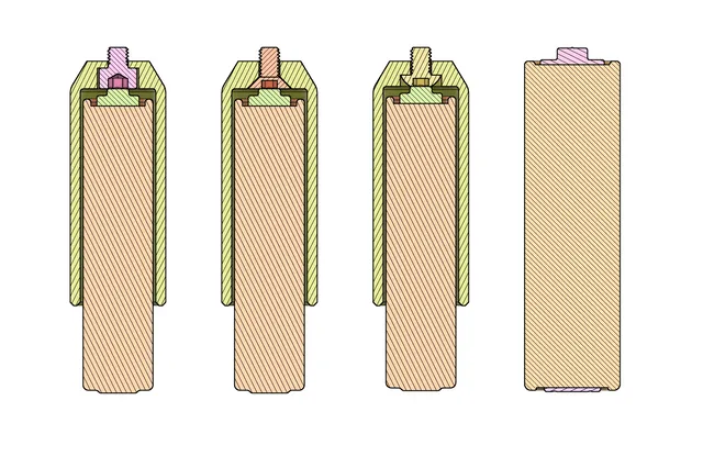 AAA to AA Battery Converter Adapter