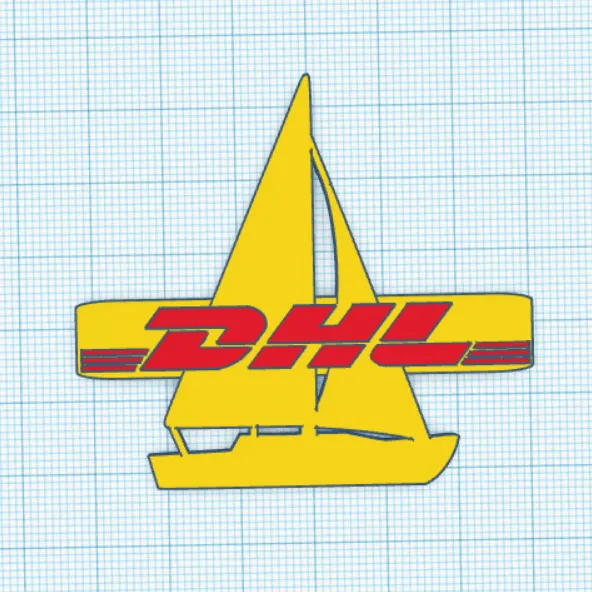 DHL yacht by Bobik189, Download free STL model