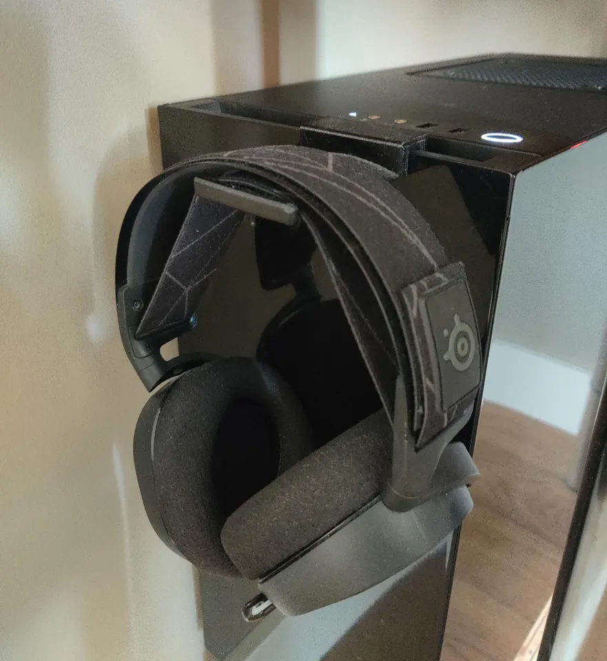 NZXT S340 headphone hanger by Niek9299 Download free STL model