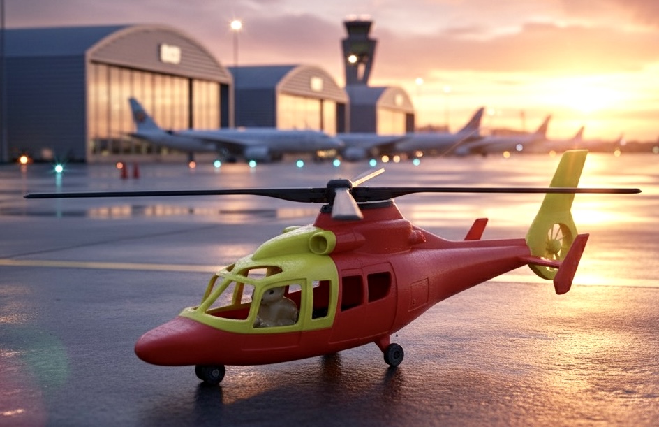 LEGO DUPLO compatible Rescue Helicopter