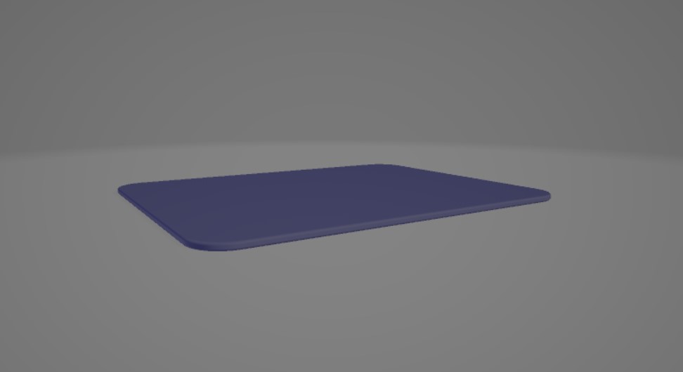 Miniatura 3 do modelo 3D Sinple mouse pad