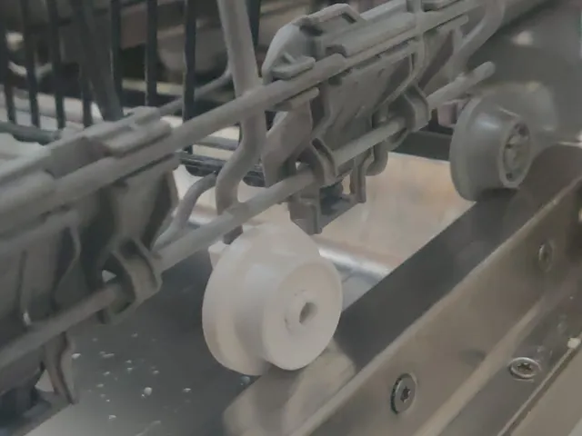 Dishwasher wheel replacement (Bosch, Siemens, Neff)