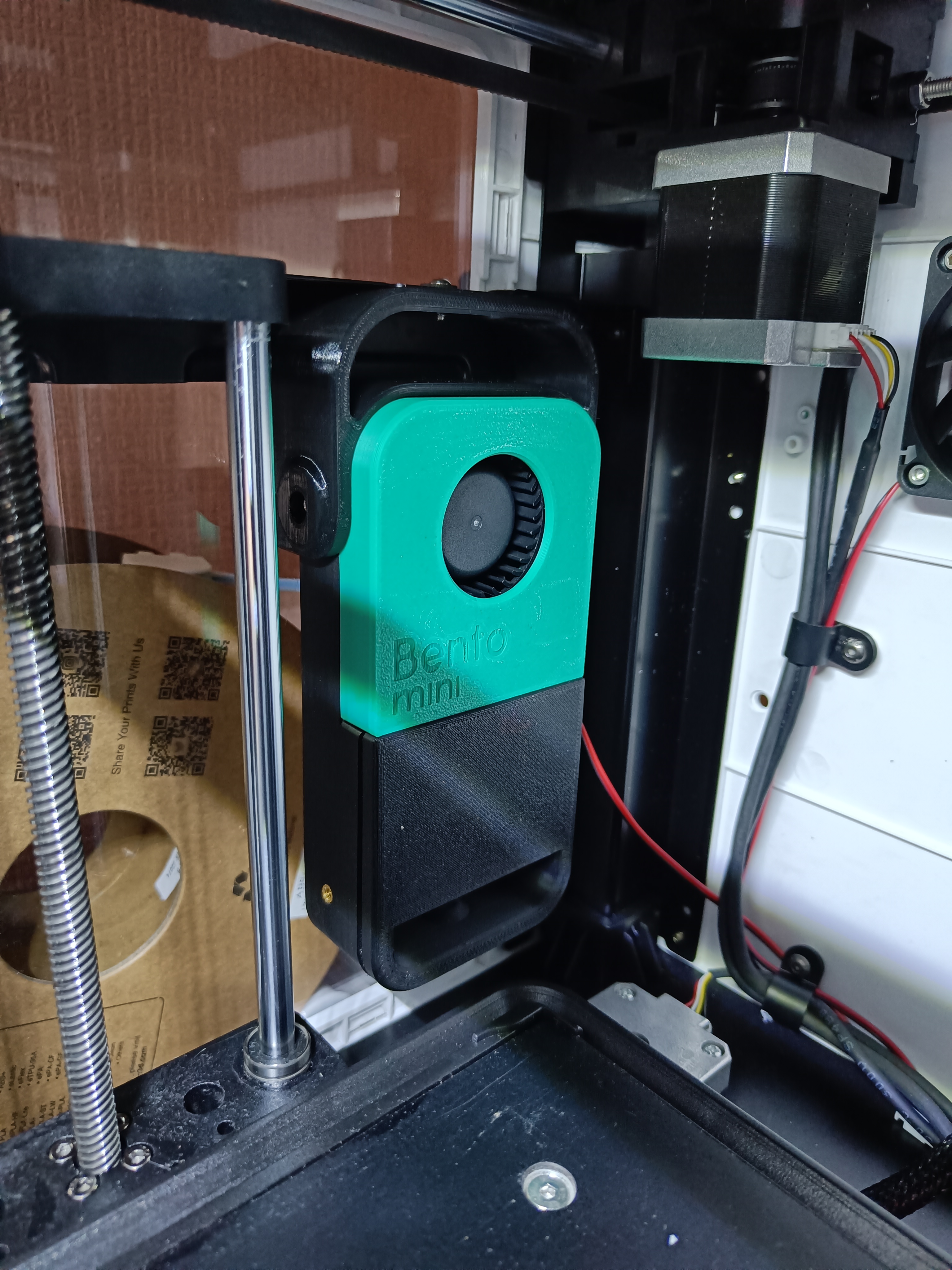 Bento mini v1 cradle / hanger for Qidi X-Smart 3 Printer