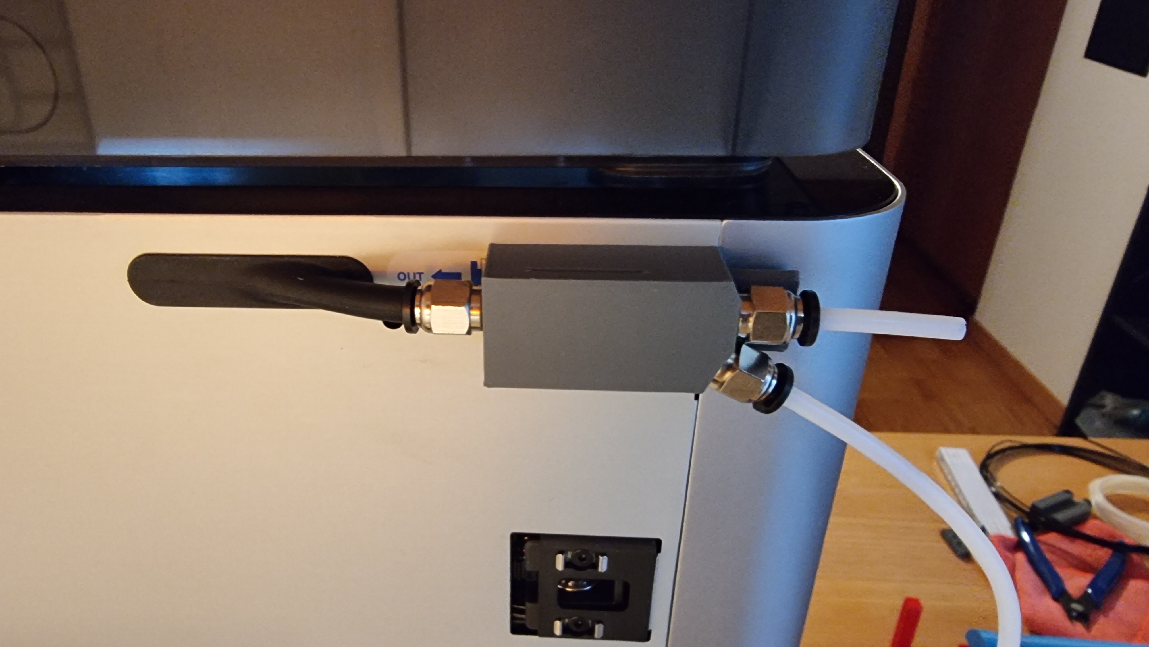 Miniatura 3 do modelo 3D Clean Bowden Y-Splitter