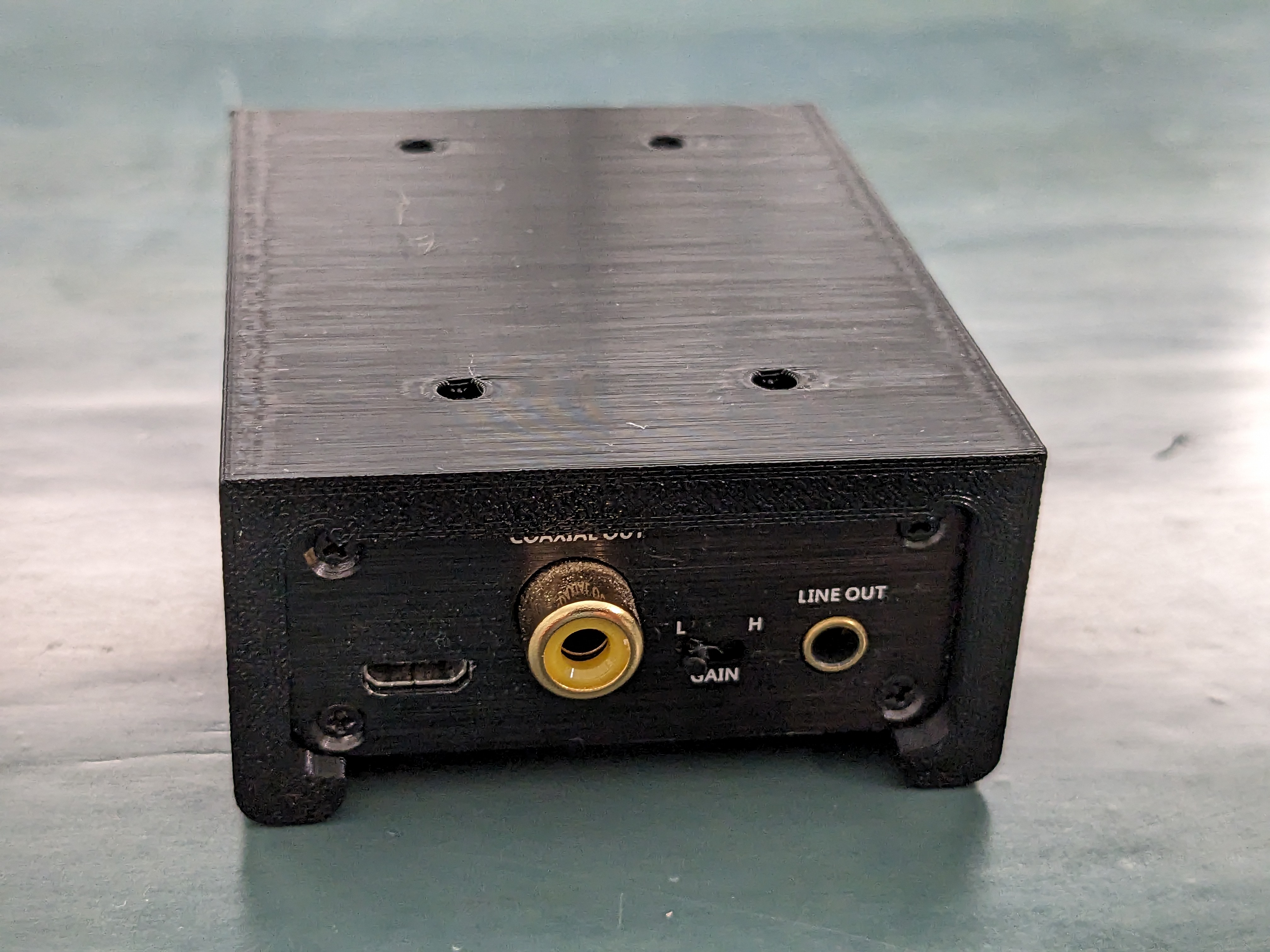 FIIO E10K (Olympus 2) Headphone DAC Under Desk Mount by hellobritt