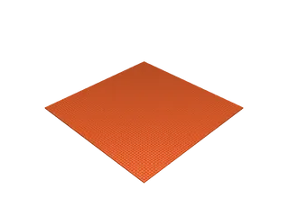 Laboratory Silicone Mat 25x25cm – Red, Laboratory Mat