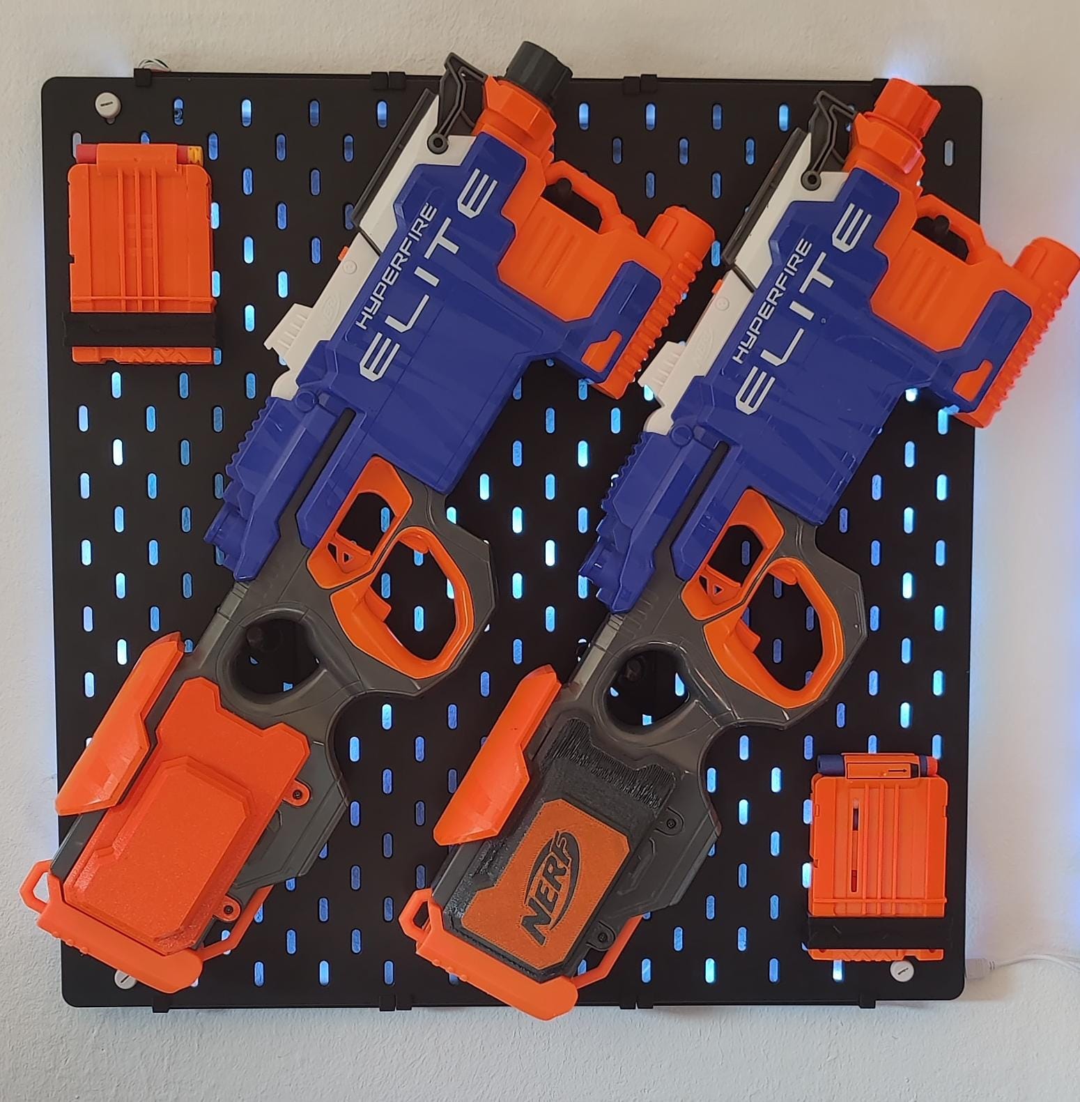 Ikea Skadis Nerf wall hooks