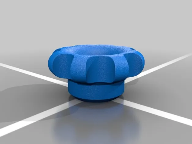 Crock pot lid knob with internal hex nut by bulbasaur0 | Download free ...