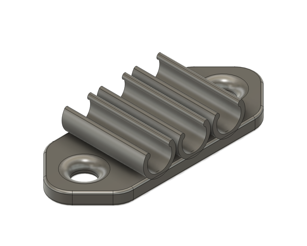 Cat 6 mounting clip