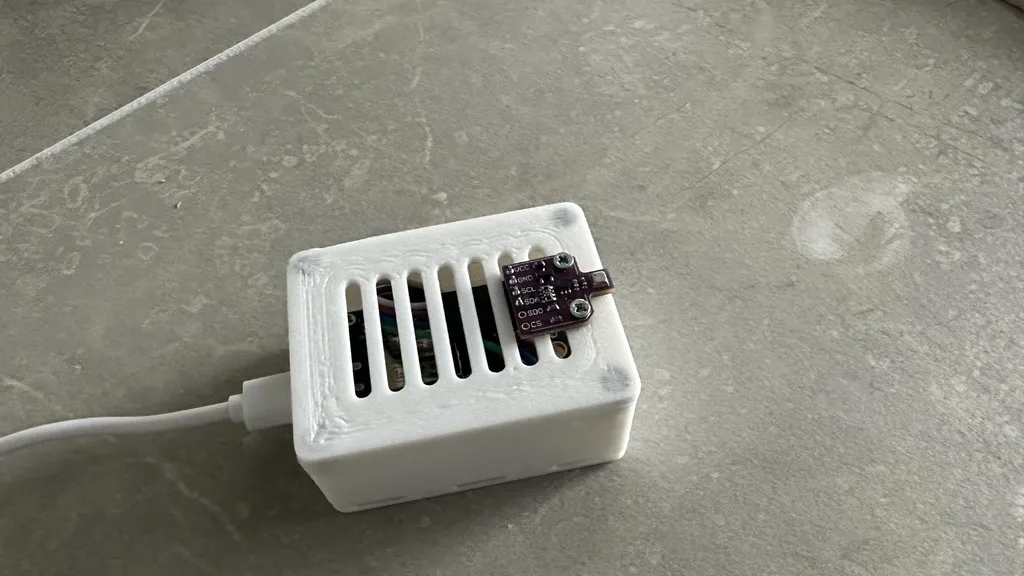 ESP8266 project box for BME680 ESPHome by withanHdammit | Download
