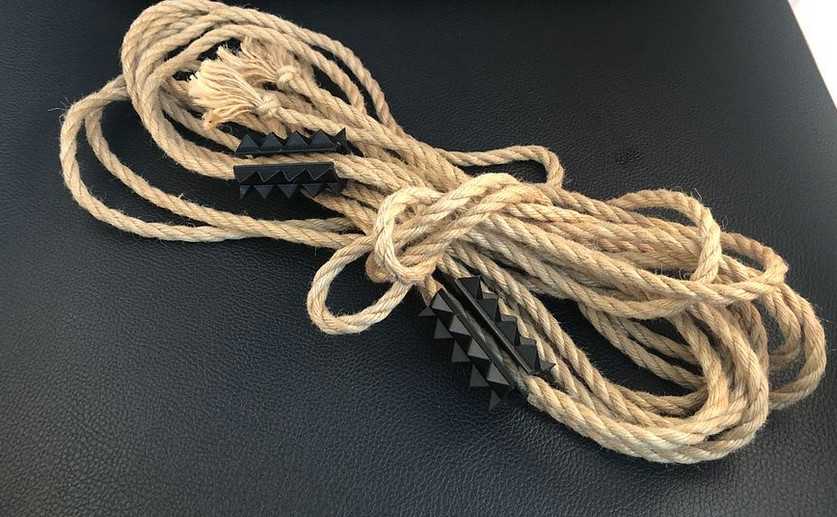 6mm Diameter Shibari Rope, 50mm Long Spikes NSFW by Psi-, Download free  STL model