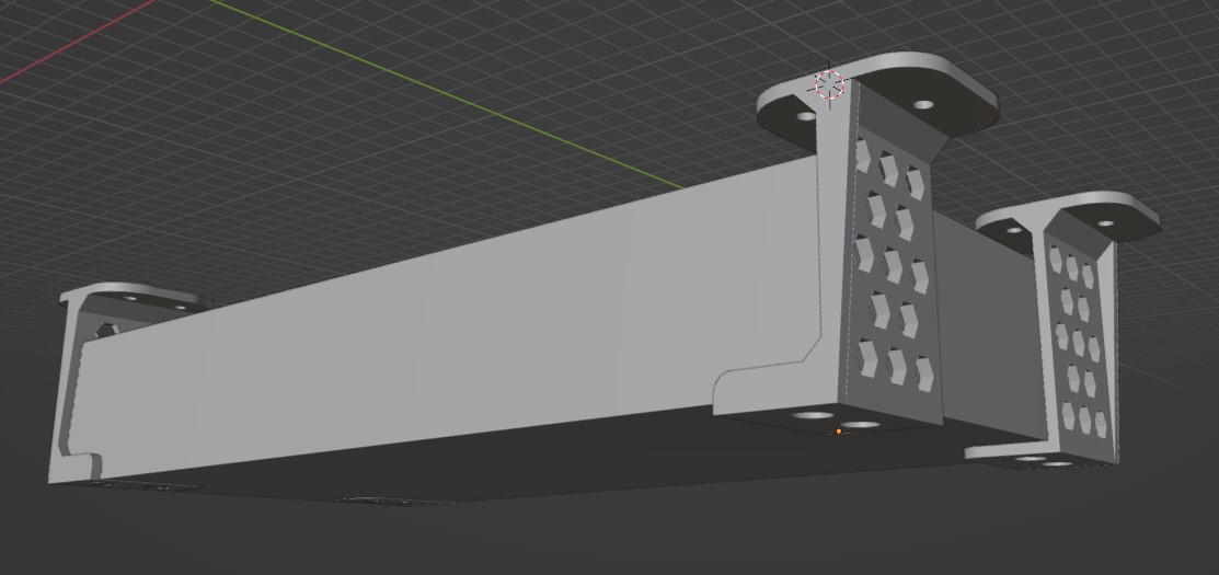 Under table hanging bracket