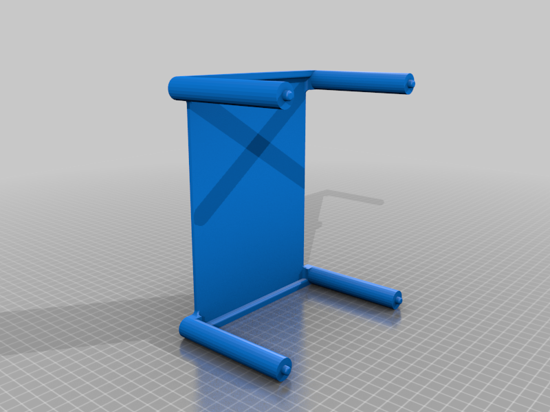Miniatura 7 do modelo 3D 1/18 car model stackable rack