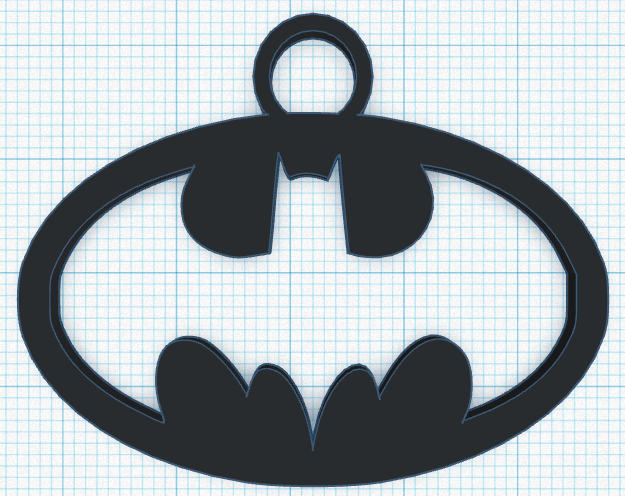Llavero Batman by Bruno | Download free STL model | Printables.com
