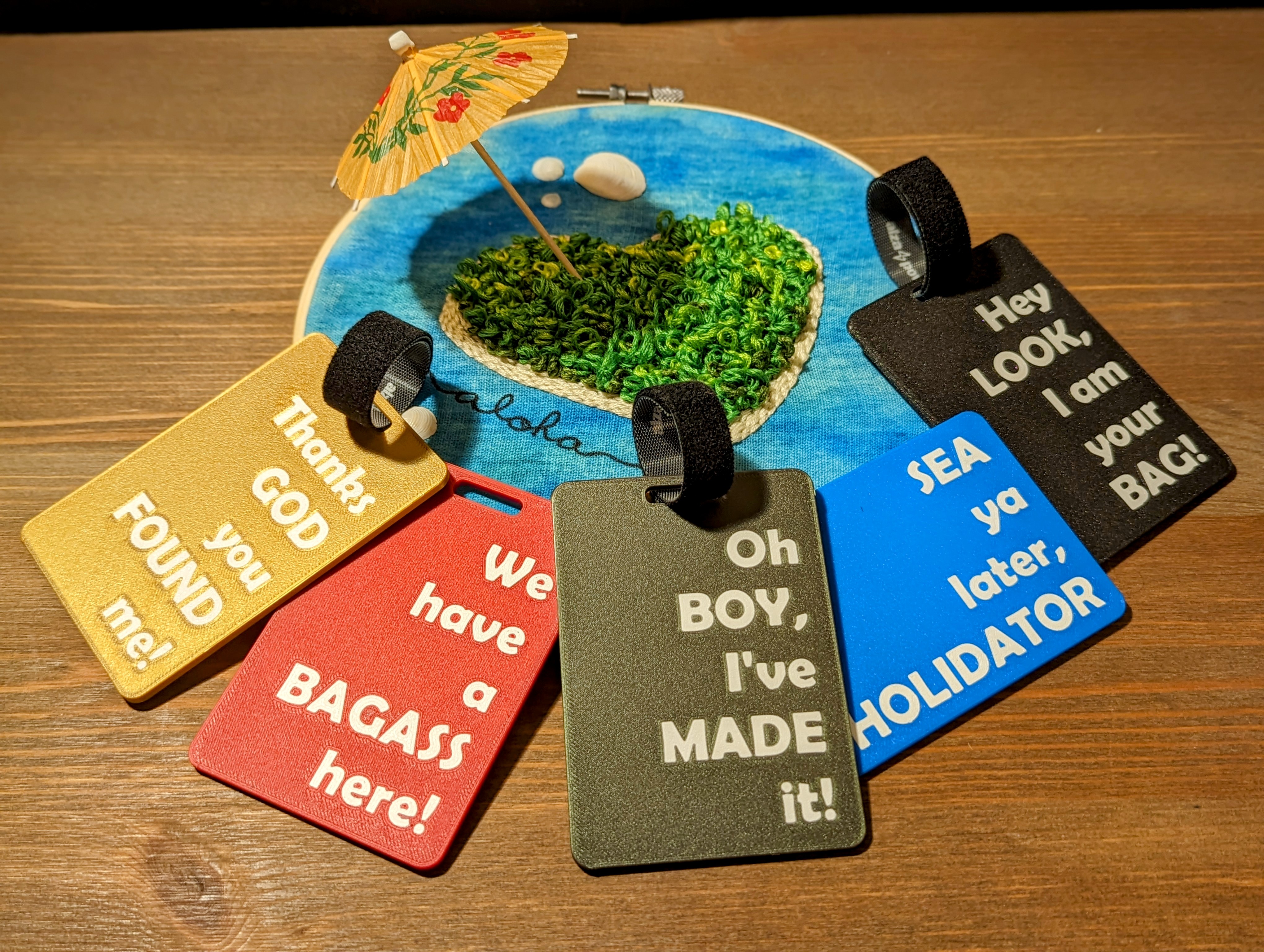 Funny Luggage Tag