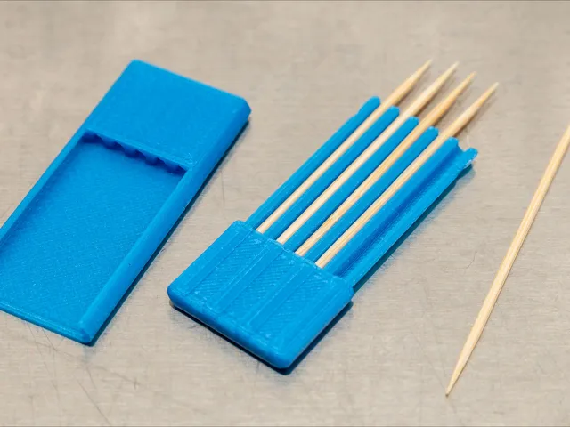 Toothpick case
