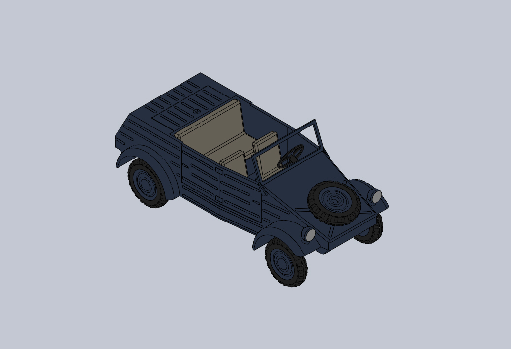 Kubelwagen 1:18 scale