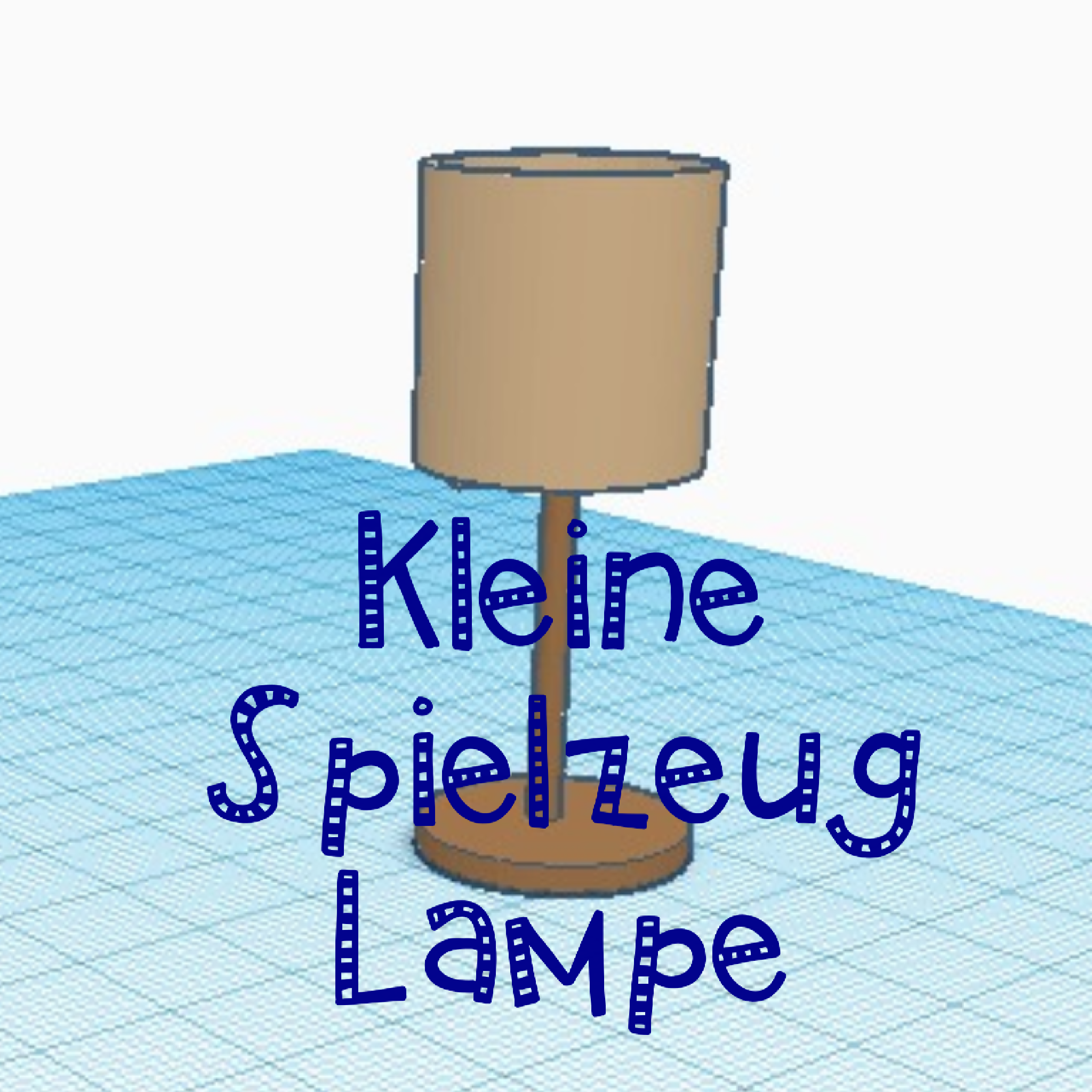 Kleine Spielzeug Lampe