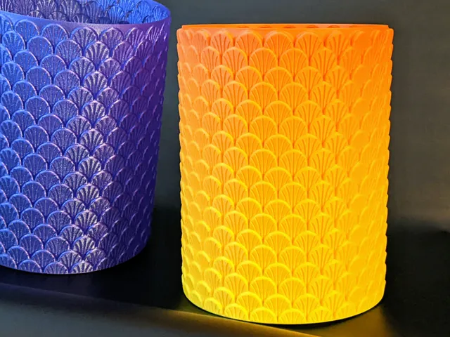 Mermaid Scale Vase