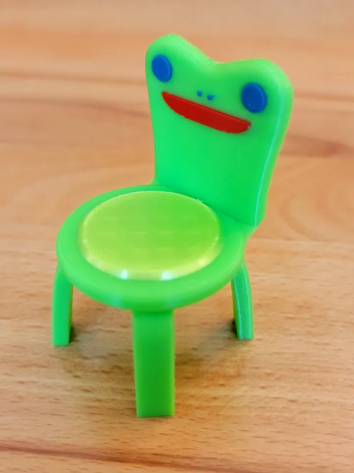 Animal Crossing Froggy Chair by Lndnny Download free STL model